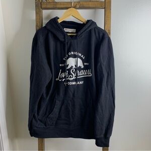 Levi's California Bear Logo Fleece Unisex Pullover Hoodie